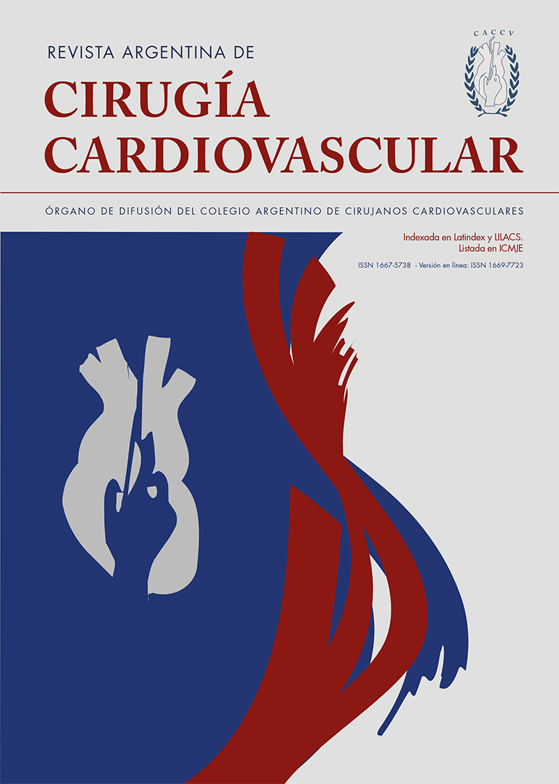 Revista Argentina de Cirugía Cardiovascular